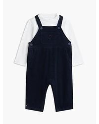Tommy Hilfiger - Relaxed Corduroy Dungaree Set - Lyst