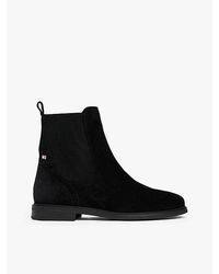 Tommy Hilfiger - Suede Enamel Flag Chelsea Boots - Lyst