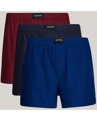 Tommy Hilfiger - 3-pack Hilfiger Monotype Woven Boxer Shorts - Lyst