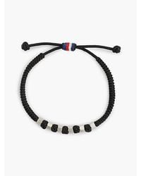 Tommy Hilfiger - Schwarzes Armband Mit Schiebeknoten - Lyst