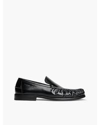 Tommy Hilfiger - New York Label Leather Loafers - Lyst