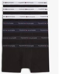 Tommy Hilfiger - 7-Pack Signature Logo Waistband Trunks - Lyst