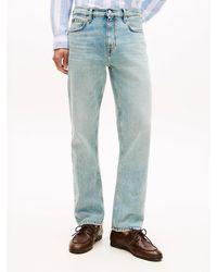 Tommy Hilfiger - Dover Whiskered Regular Straight Leg Jeans - Lyst