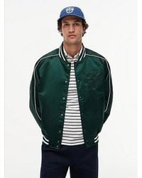 Tommy Hilfiger - Relaxed Varsity-Jack Met Geborduurd Logo - Lyst