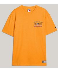 Tommy Hilfiger - Tommy Jeans International Games T-Shirt mit Logo - Lyst
