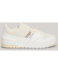 Tommy Hilfiger - Global Stripe Basketball Trainers - Lyst