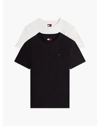 Tommy Hilfiger - 2-Pack Tommy Flag Extra Slim T-Shirts - Lyst