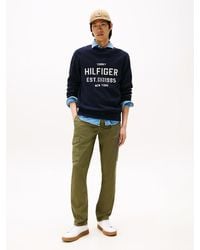 Tommy Hilfiger - Denton Straight Leg Twill Cargo Trousers - Lyst