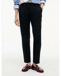 Tommy Hilfiger - Slim Straight Gabardine Trousers - Lyst