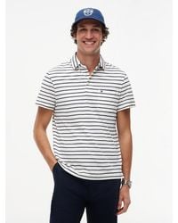 Tommy Hilfiger - Regular Fit Stripe Jersey Polo Shirt - Lyst