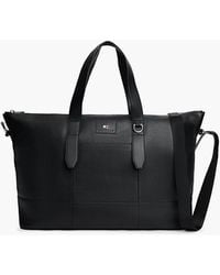 Tommy Hilfiger - Pebble Grain Leather Crossbody Duffel Bag - Lyst