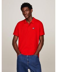 Tommy Hilfiger - Tommy Badge Regular Fit Polo - Lyst