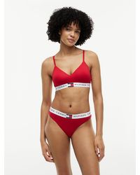 Tommy Hilfiger - Heritage Tonal Logo Thong - Lyst
