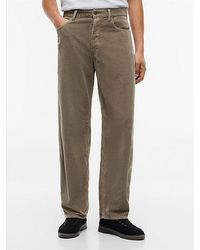 Tommy Hilfiger - Tommy Jeans Jaimie Loose Straight Five Pocket Corduroy Trousers - Lyst