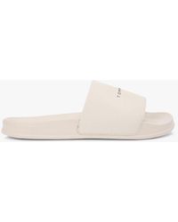 Tommy Hilfiger - Logo Textured Pool Slides - Lyst