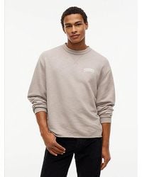 Tommy Hilfiger - Logo Relaxed Crew Neck Sweatshirt - Lyst