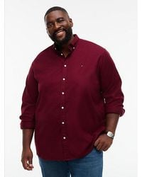 Tommy Hilfiger - Plus Regular Fit Flex Flannel Shirt - Lyst