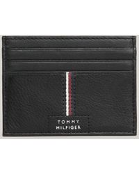 Tommy Hilfiger - Premium Leather Credit Card Holder - Lyst