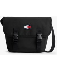 Tommy Hilfiger - Essential Logo Crossbody Messenger Bag - Lyst