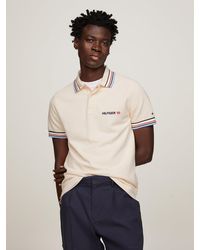 Tommy Hilfiger - Global Stripe Tipped Regular Fit Polo - Lyst