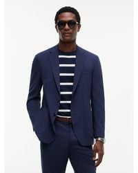 Tommy Hilfiger - Tech Regular Fit Wool Blend Seersucker Blazer - Lyst