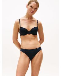 Tommy Hilfiger - Slip Con Pizzo E Logo - Lyst