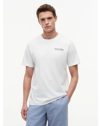 Tommy Hilfiger - Back Graphic Jersey Crew Neck T-Shirt - Lyst