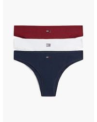 Tommy Hilfiger - 3 Pack Rhinestone Flag Brazilian Briefs Gift Box - Lyst
