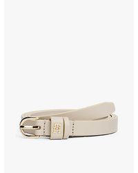 Tommy Hilfiger - Essential Ledergürtel Mit Th-Monogramm - Lyst