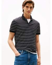 Tommy Hilfiger - Regular Fit Interlock Knit Polo Shirt - Lyst