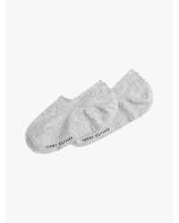 Tommy Hilfiger - Set Van 2 Paar Footie-Sokken - Lyst