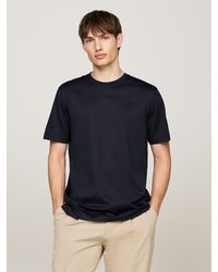 Tommy Hilfiger - T-Shirt Smart Casual À Col Ras-Du-Cou - Lyst