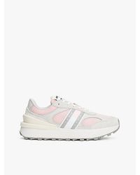 Tommy Hilfiger - Chunky Sneaker Van Suède Met Profielzool - Lyst