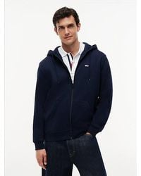Tommy Hilfiger - Brushed Fleece Zip-thru Hoody - Lyst