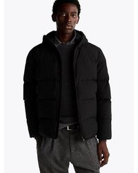 Tommy Hilfiger - Daunengefüllte Puffer-Jacke Mit Kapuze - Lyst