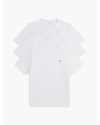 Tommy Hilfiger - 3-Pack Signature Jersey Lounge T-Shirts - Lyst
