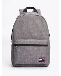 Tommy Hilfiger - Essential Repeat Logo Textile Backpack - Lyst