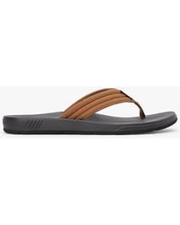 Tommy Hilfiger - Padded Strap Contoured Footbed Flip-Flops - Lyst