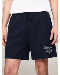 Tommy Hilfiger - Prep Script Logo Beach Shorts - Lyst