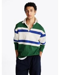 Tommy Hilfiger - Colour-blocked Relaxed Rugby Shirt - Lyst