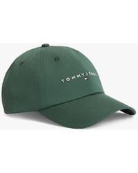Tommy Hilfiger - Linear Logo Embroidery Baseball Cap - Lyst