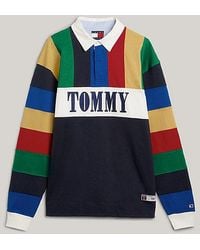 Tommy Hilfiger - Tommy Jeans International Games mehrfarbiges Rugby-Shirt - Lyst