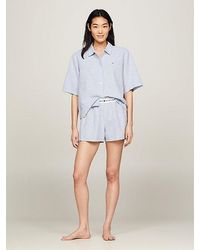 Tommy Hilfiger - Pijama TH Original de camisa y shorts - Lyst