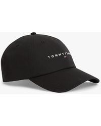 Tommy Hilfiger - Linear Logo Embroidery Baseball Cap - Lyst