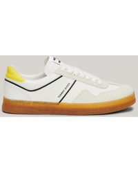 Tommy Hilfiger - Retro Suede Cupsole Trainers - Lyst