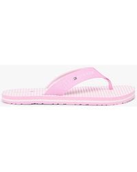 Tommy Hilfiger - Webbing Strap Ithaca Stripe Flip-flops - Lyst