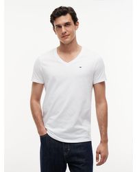 Tommy Hilfiger - V-neck T-shirt - Lyst