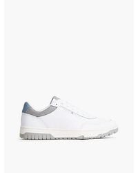 Tommy Hilfiger - Logo Basketball Trainers With Leather - Lyst