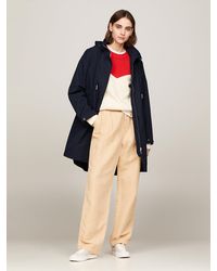 Tommy Hilfiger - Essential Relaxed Water Repellent Parka - Lyst