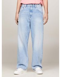 Tommy Hilfiger - Aiden Classics Dad Baggy Distressed Jeans - Lyst